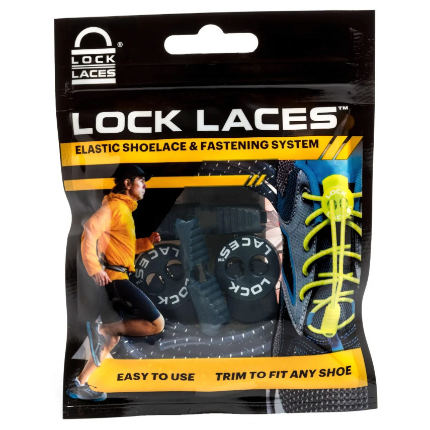 No Tie Lock Laces, självlåsande skosnören